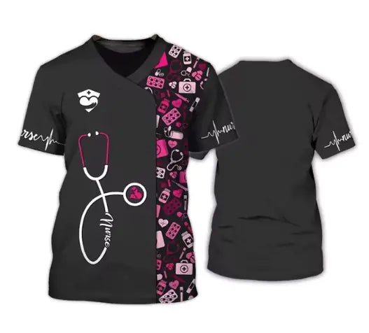 Funny Cosplay T-shirts for Nurses and Healthcare Workers