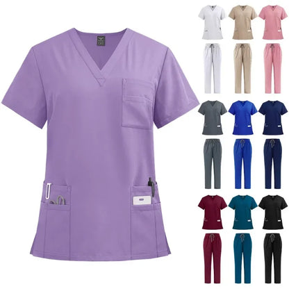 Classic New Nurse Scrubs Set Men Nurse Accessories Medical Uniform