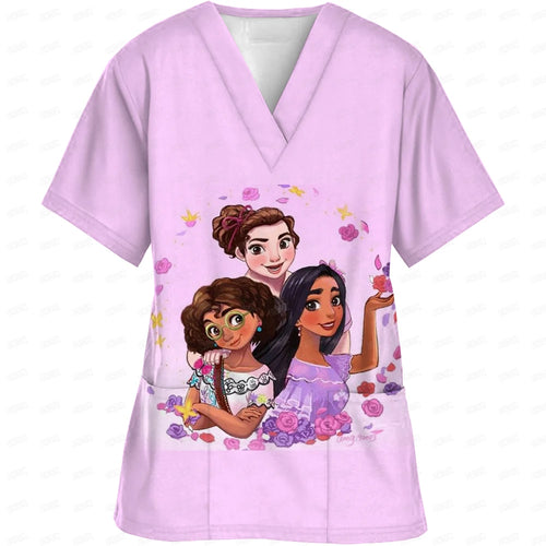 Women's Nursing Clothing High-quality Disney Print Top Accessories