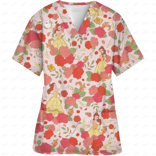 Women's Nursing Clothing High-quality Disney Print Top Accessories