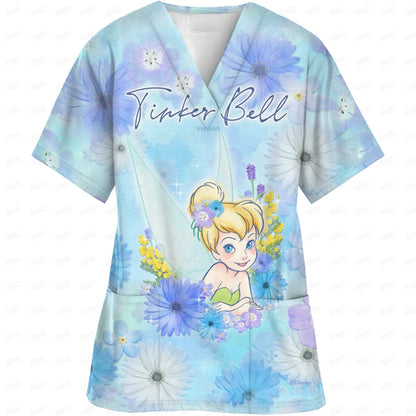 Women's Nursing Clothing High-quality Disney Print Top Accessories