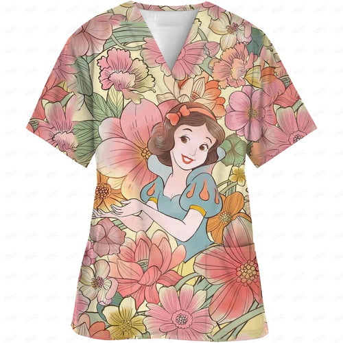 Women's Nursing Clothing High-quality Disney Print Top Accessories