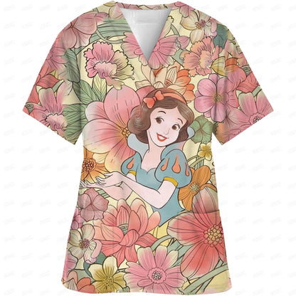 Women's Nursing Clothing High-quality Disney Print Top Accessories