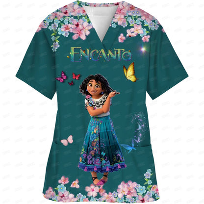 Women's Nursing Clothing High-quality Disney Print Top Accessories